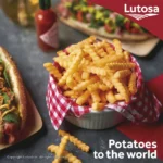 LUTOSA Crinkle Cut Fries 10/10mm - Image 2