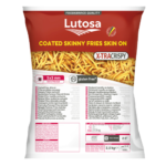 LUTOSA Skinny Fries Skin-On 5/5mm
