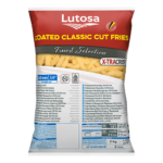LUTOSA Classic Cut French Fries 10/10 mm – 3/8” 2 kg