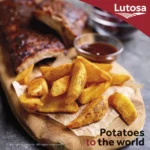 LUTOSA Potato Wedges Cut in 8 Skin-On - Image 2
