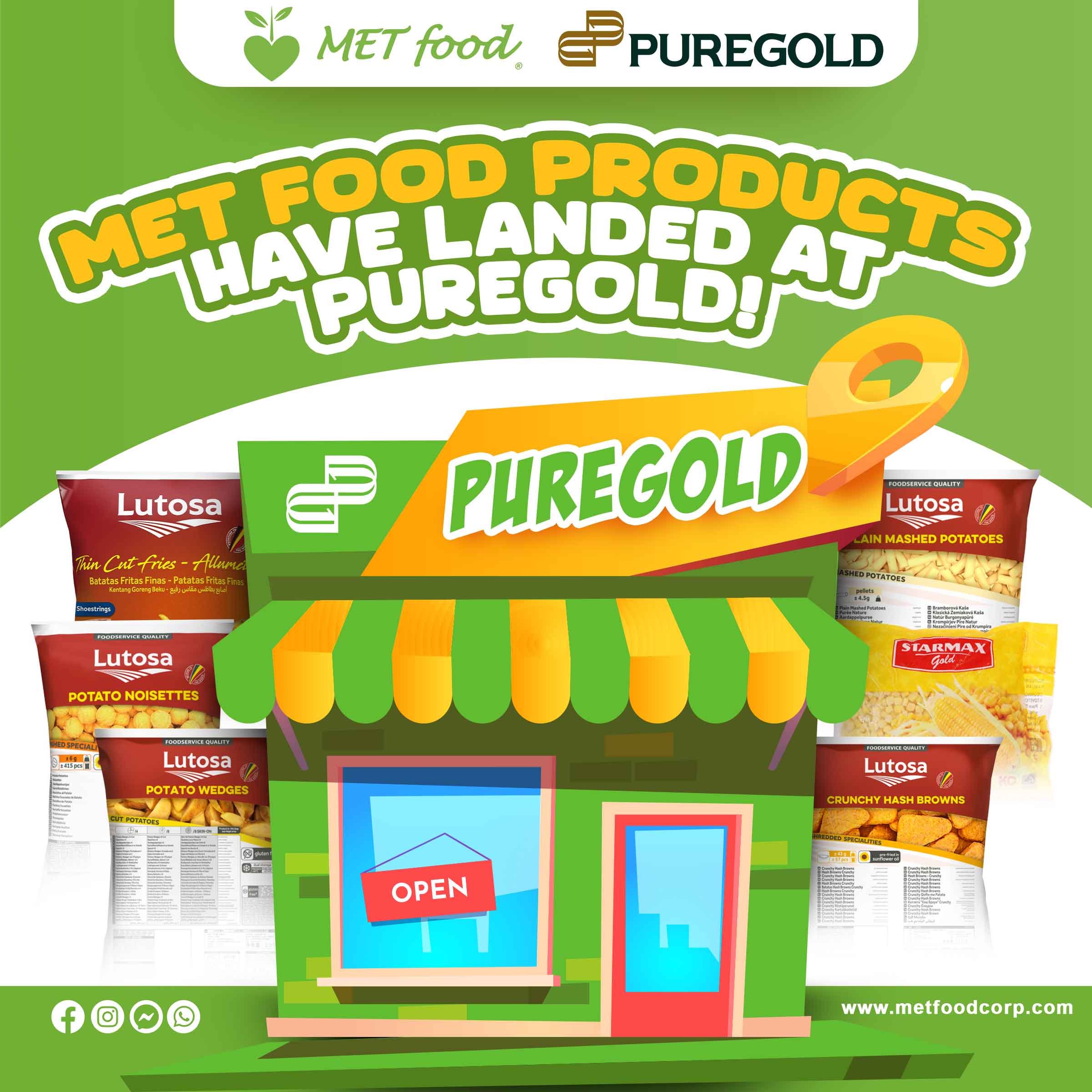 Great News Met Food Products Are Now Available At Puregold Price Club