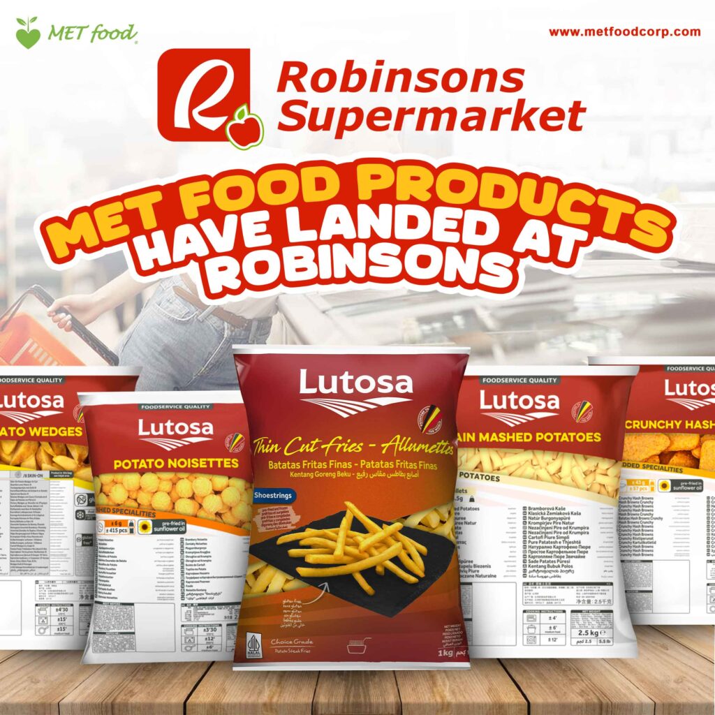 Exciting News: MET Food Products Now Available at Robinsons Supermarket ...