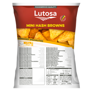 Lutosa Mini Hash Brown 2.5 kg